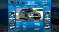 Desktop Screenshot of bestvanmotors.com